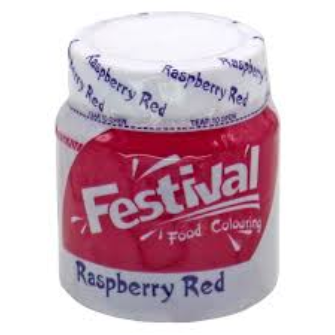 FESTIVAL FOODCOLOUR RASPBERRY RED 10G